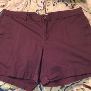 Purple shorts